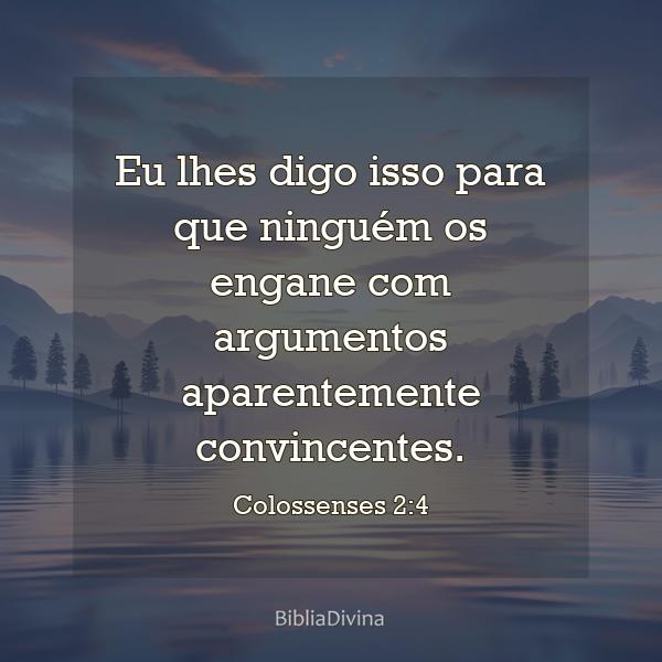 Colossenses 2:4