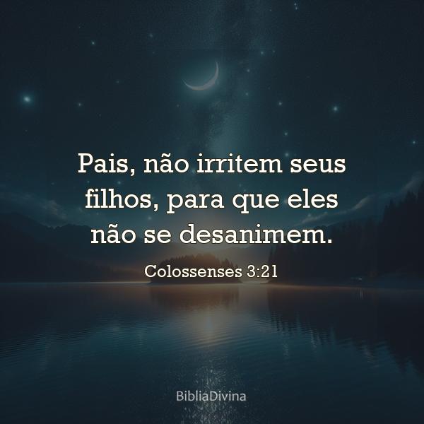 Colossenses 3:21