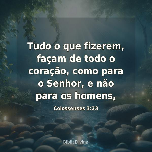 Colossenses 3:23