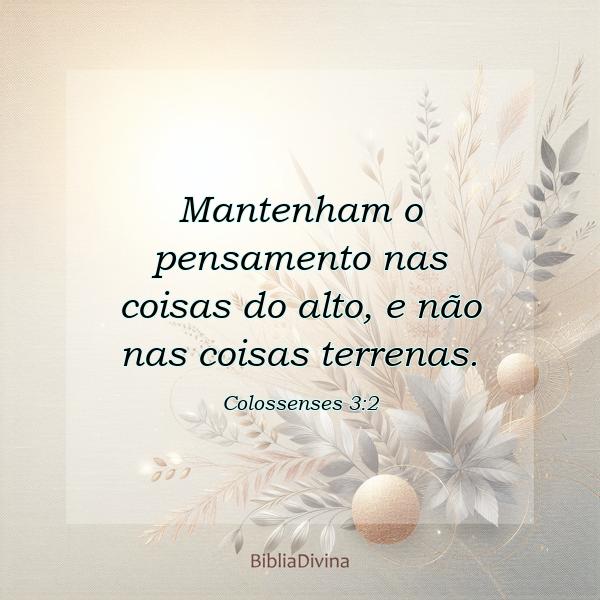 Colossenses 3:2