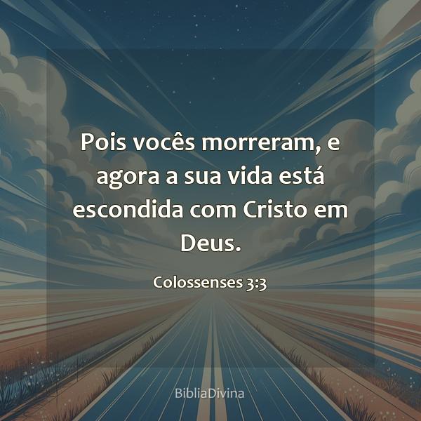 Colossenses 3:3