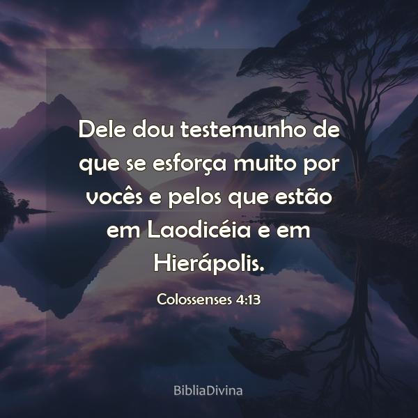 Colossenses 4:13