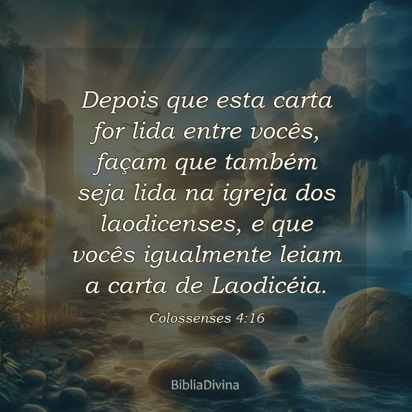 Colossenses 4:16