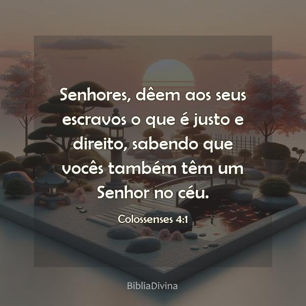 Colossenses 4:1