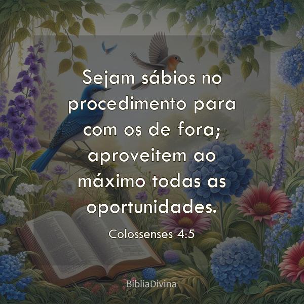 Colossenses 4:5