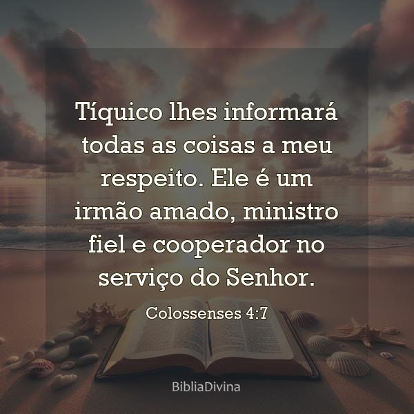 Colossenses 4:7