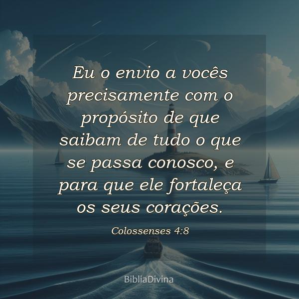 Colossenses 4:8