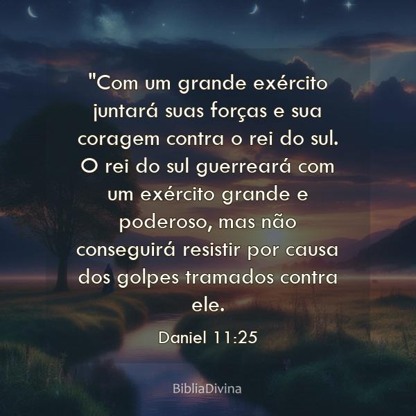 Daniel 11:25