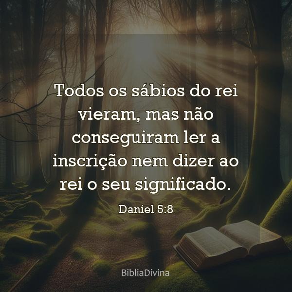 Daniel 5:8