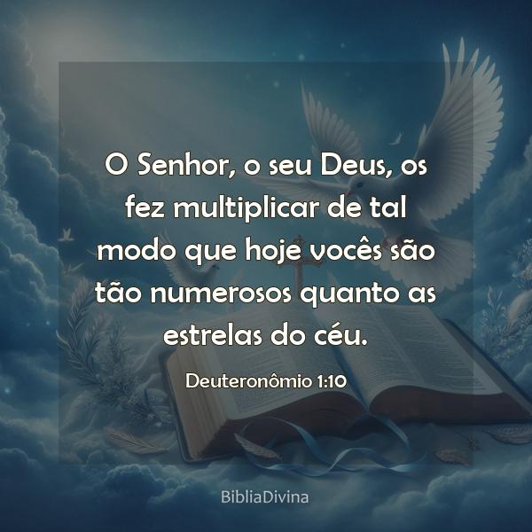 Deuteronômio 1:10