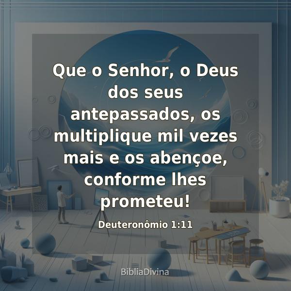 Deuteronômio 1:11