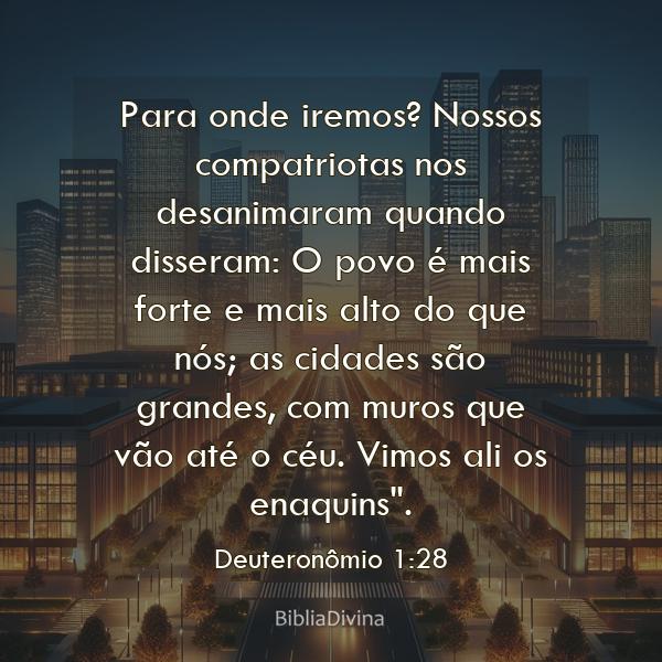 Deuteronômio 1:28