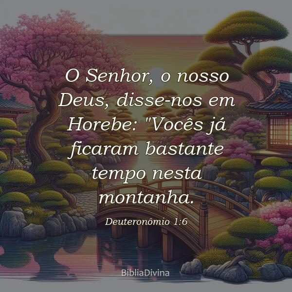 Deuteronômio 1:6