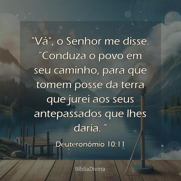 Deuteronômio 10:11