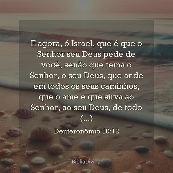 Deuteronômio 10:12