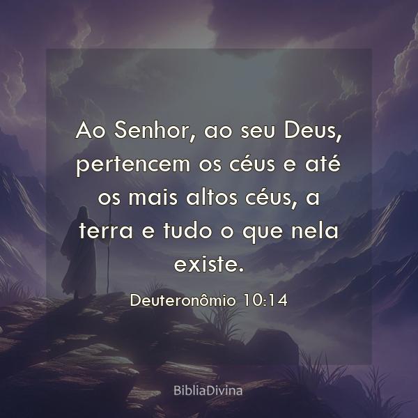 Deuteronômio 10:14