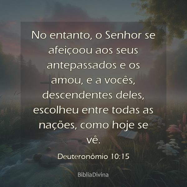 Deuteronômio 10:15