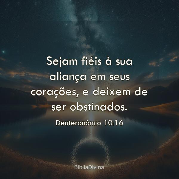 Deuteronômio 10:16