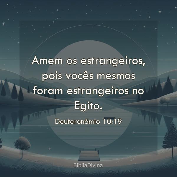 Deuteronômio 10:19