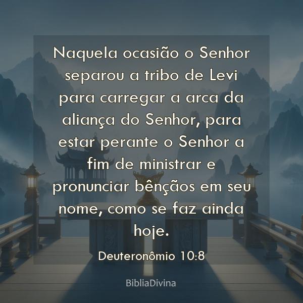 Deuteronômio 10:8