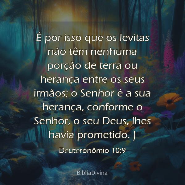 Deuteronômio 10:9