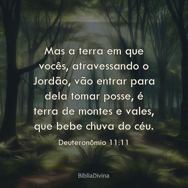 Deuteronômio 11:11