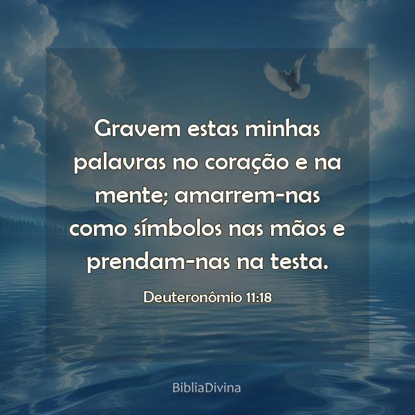 Deuteronômio 11:18