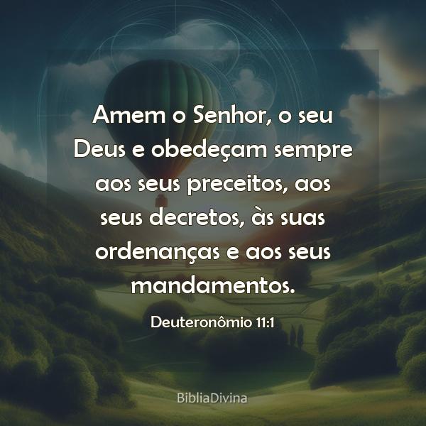 Deuteronômio 11:1