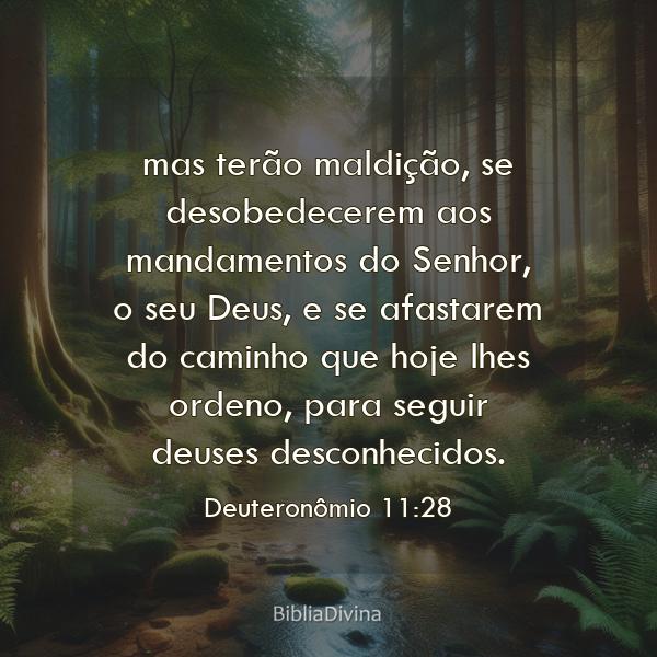 Deuteronômio 11:28