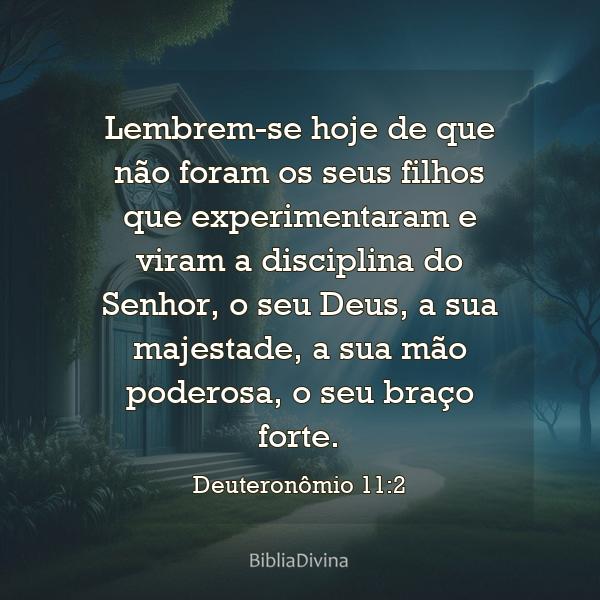 Deuteronômio 11:2