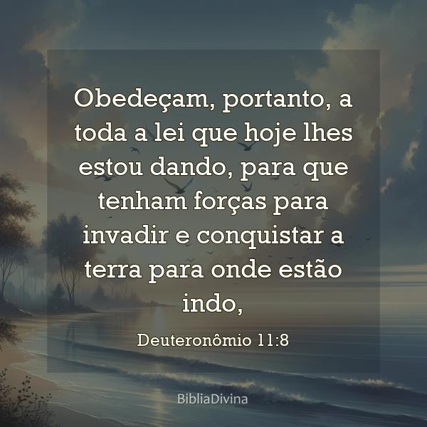 Deuteronômio 11:8