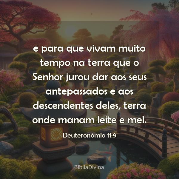 Deuteronômio 11:9