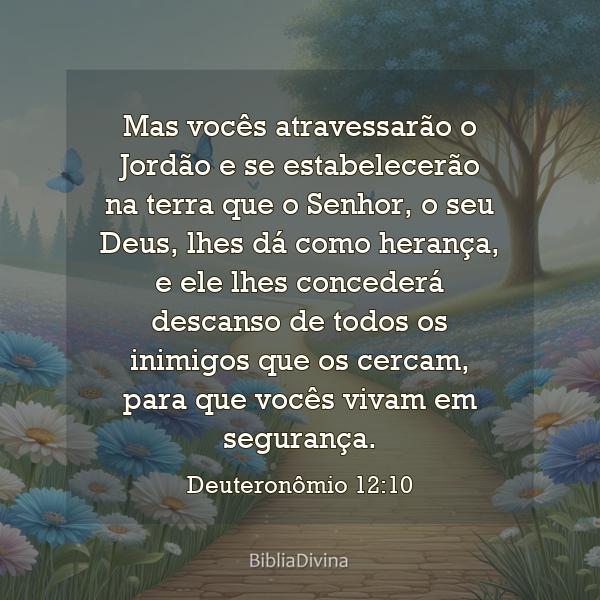 Deuteronômio 12:10