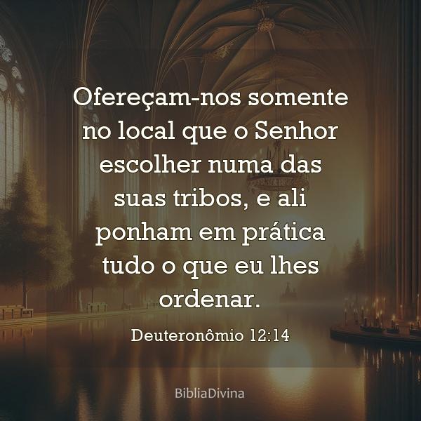 Deuteronômio 12:14