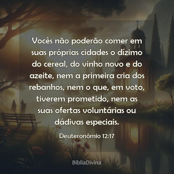 Deuteronômio 12:17