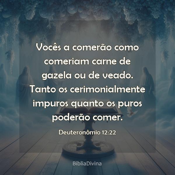 Deuteronômio 12:22