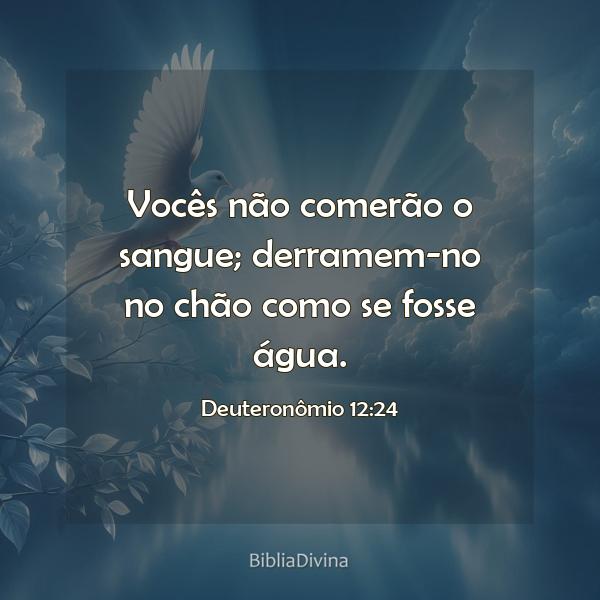 Deuteronômio 12:24