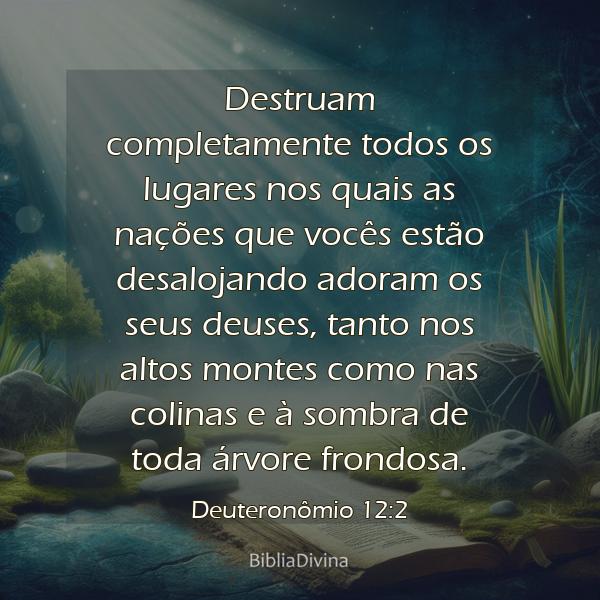 Deuteronômio 12:2