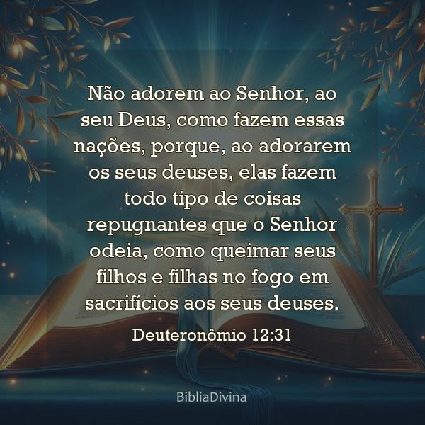 Deuteronômio 12:31