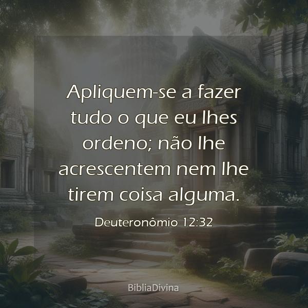 Deuteronômio 12:32