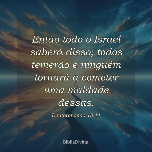 Deuteronômio 13:11