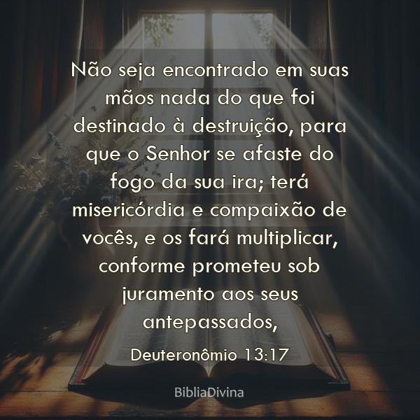 Deuteronômio 13:17