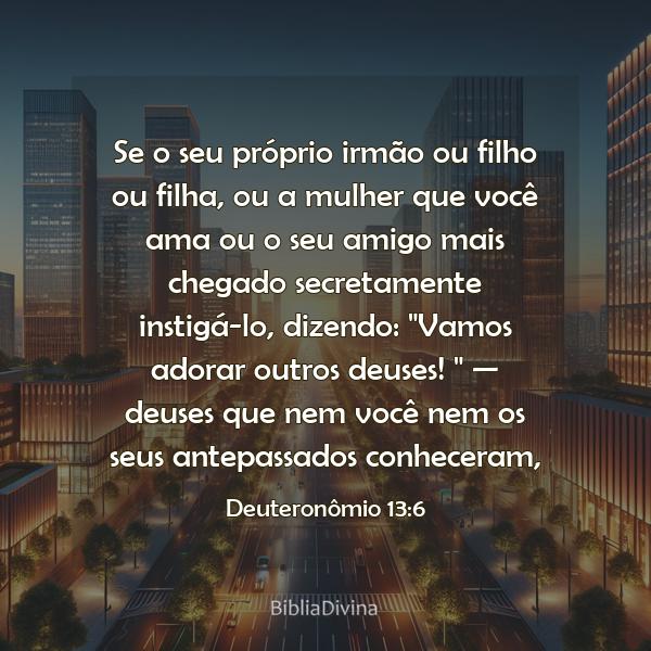 Deuteronômio 13:6