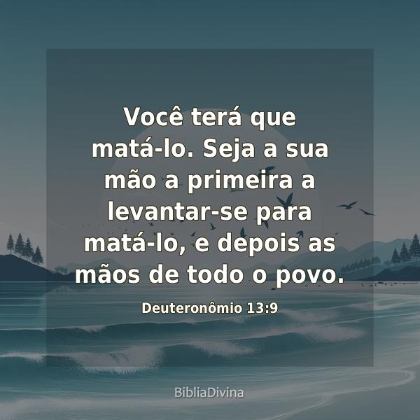 Deuteronômio 13:9