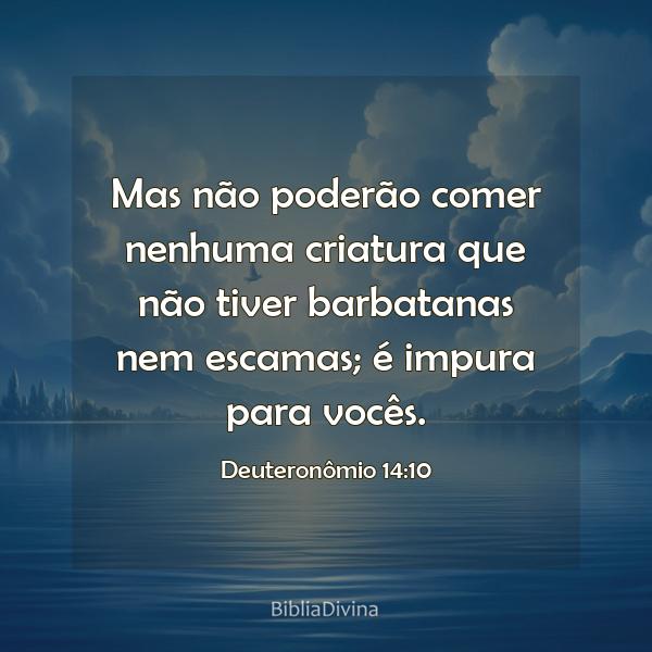 Deuteronômio 14:10