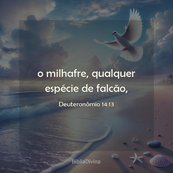 Deuteronômio 14:13