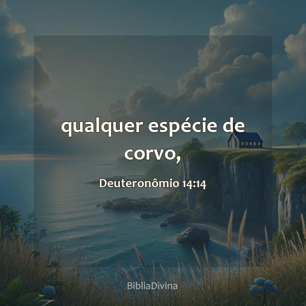 Deuteronômio 14:14