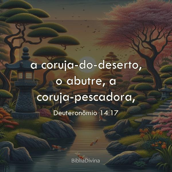 Deuteronômio 14:17