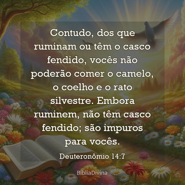 Deuteronômio 14:7