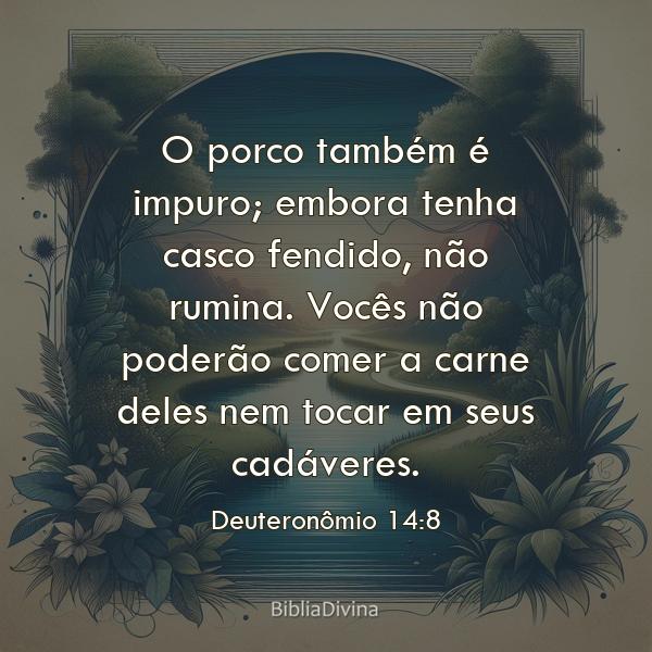 Deuteronômio 14:8